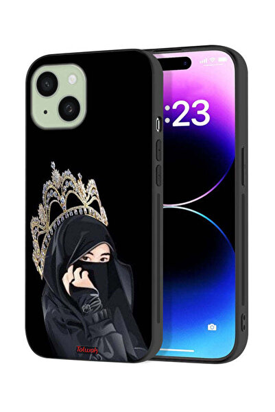 Tolwak Apple iPhone 15 Plus Protective Case Cover Queen Girl