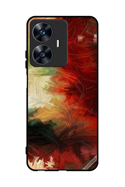 Covernex Protective Case Cover For Realme C55 Paint Art