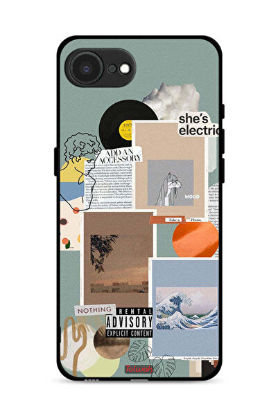 Tolwak غطاء حماية لجهاز Apple iPhone 16e - She Is Electric