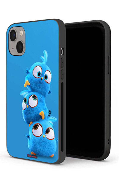Tolwak جراب حماية لجهاز Apple iPhone 13 mini برسومات طيور لطيفة