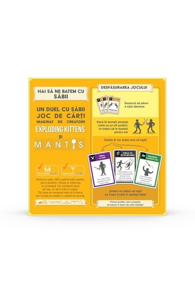 Exploding Kittens Game, Let's Fight with Swords