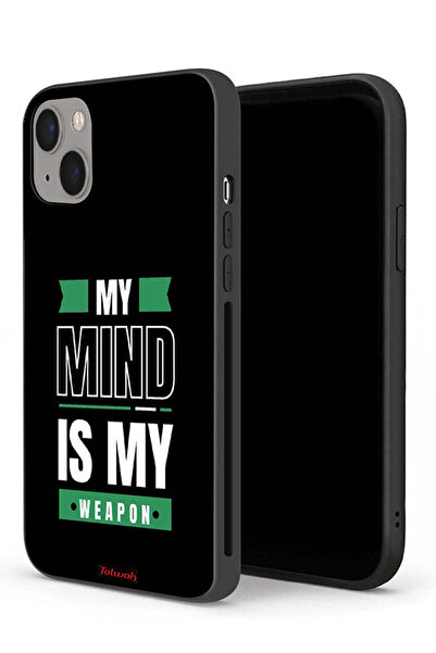 Tolwak جراب حماية لجهاز Apple iPhone 13 mini - عقلي هو عقلي