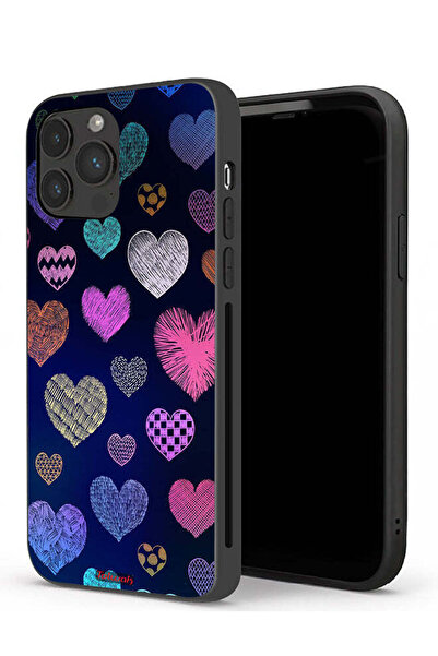 Tolwak جراب حماية لجهاز Apple iPhone 13 Pro بنقشة قلوب داجا