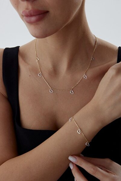 ADOR ALTIN KALP SALLANTILI SET