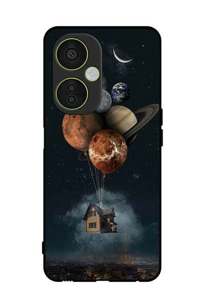 Covernex غطاء حماية لهاتف OnePlus Nord CE 3 Lite - Balloon Planets Takes Home
