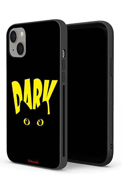 Tolwak جراب حماية لجهاز Apple iPhone 13 - قطة داكنة