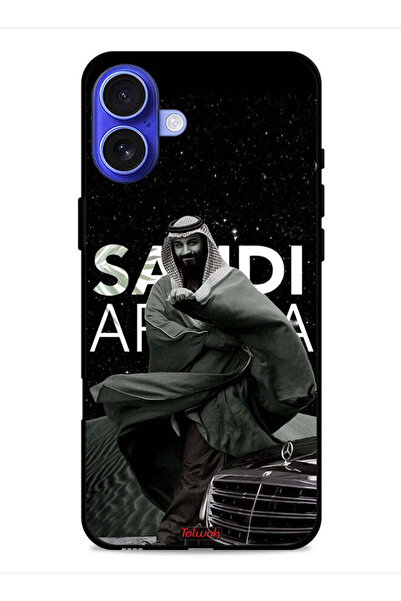 Tolwak غطاء حماية لجهاز آيفون 16 بلس من آبل ولي العهد الأمير محمد بن سلمان