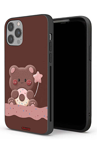 Tolwak غطاء حماية لجهاز Apple iPhone 12 Pro Max بتصميم دب الدونات