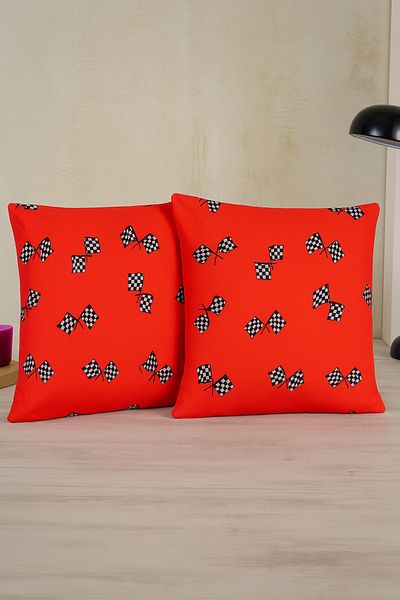 LaLiva Children's Pillow Case - 50X70 cm - 2 Pieces - Red