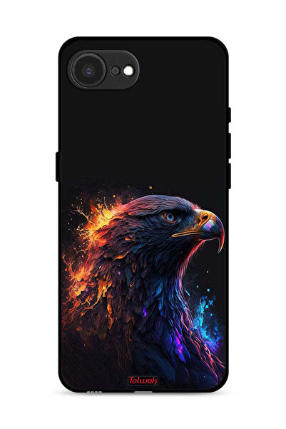 Tolwak غطاء حماية لجهاز Apple iPhone 16e بتصميم فن النسر