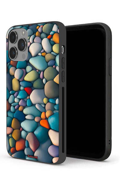 Tolwak جراب حماية لجهاز Apple iPhone 14 Pro Max بنمط تجريدي من الأحجار