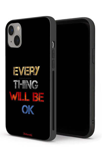 Tolwak جراب حماية لجهاز Apple iPhone 13 mini كل شيء سيكون على ما يرام