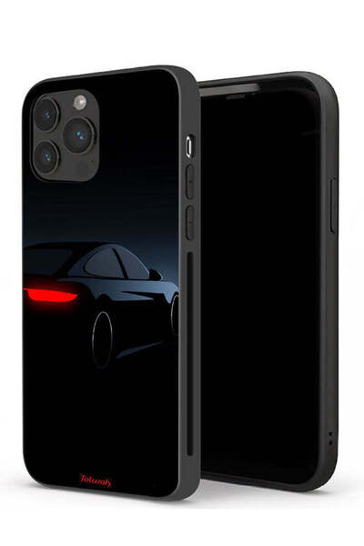 Tolwak غطاء حماية لجهاز Apple iPhone 13 Pro Max - سيارة داكنة