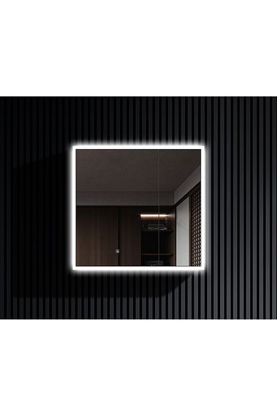 Trendy's TRENDY'S cabinet, with modern bathroom mirror, with touch sensor, LED, two doors and storage spaces