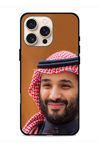 Tolwak غطاء حماية لجهاز آيفون 16 برو ماكس من آبل - محمد بن سلمان