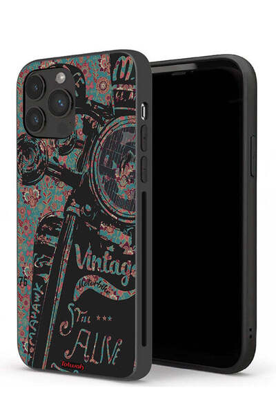 Tolwak جراب حماية لجهاز Apple iPhone 13 Pro بتصميم دراجة نارية كلاسيكية