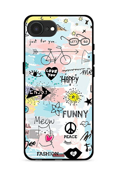 Tolwak غطاء حماية لجهاز Apple iPhone 16e - Love You Tags