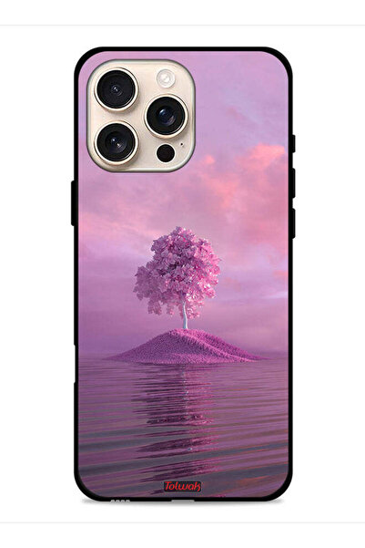 Tolwak غطاء حماية لجهاز Apple iPhone 16 Pro - شجرة - Unsplash