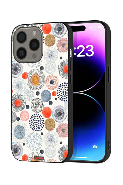 Tolwak غطاء حماية لجهاز Apple iPhone 15 Pro Max بنقشة زهور قطنية