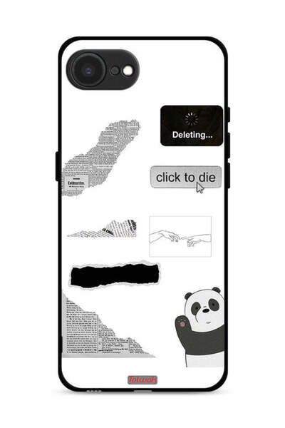 Tolwak غطاء حماية لجهاز Apple iPhone 16e بتصميم باندا
