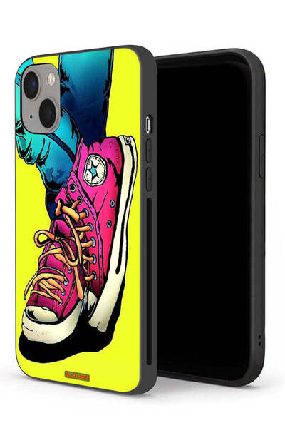Tolwak جراب حماية لجهاز Apple iPhone 13 mini من القماش بتصميم حذاء فني