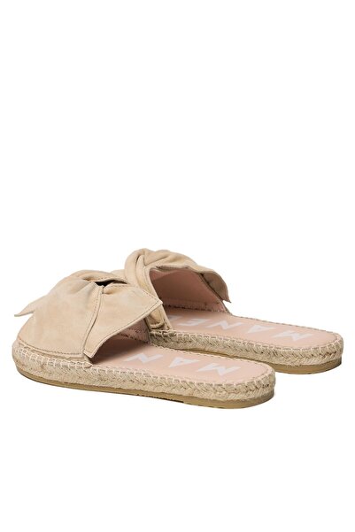 Manebi Women's Espadrilles beige MANEBI-SANDALS WITH KNOT M 1.1 JK M 1.1 CHAMPAGNE BEIGE