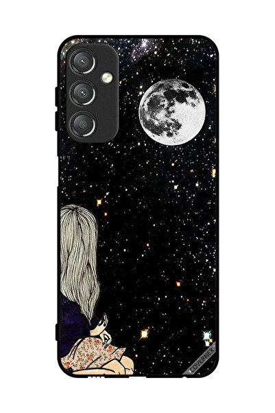 Covernex غطاء حماية لهاتف سامسونج جالاكسي A24 4G، لوكينج تو مون