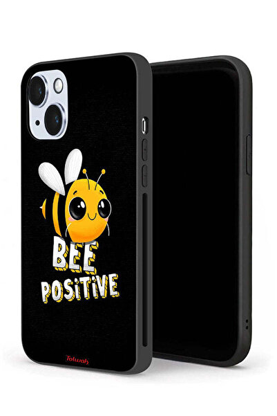 Tolwak جراب حماية لجهاز Apple iPhone 14 Plus Bee Positive