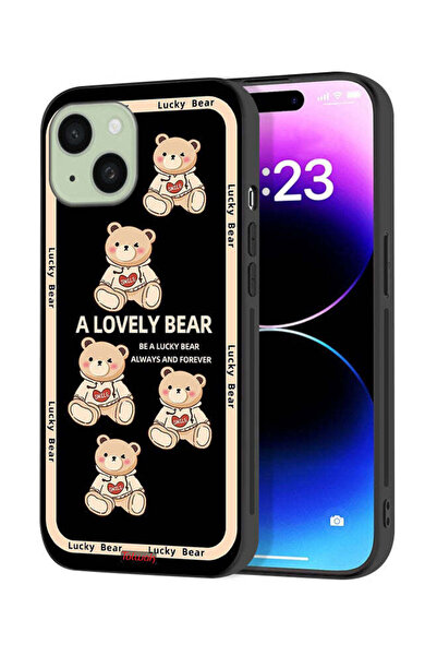 Tolwak Apple iPhone 15 Plus Protective Case Cover A Lovely Bear