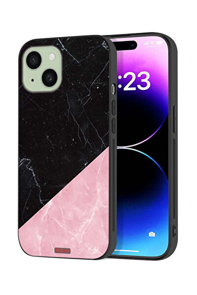 Tolwak غطاء حماية لجهاز Apple iPhone 15 Plus بنمط رخامي