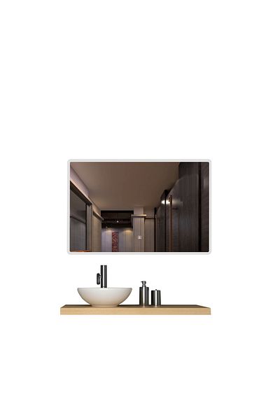 Trendy's TRENDY'S bathroom mirror, rectangular, with touch sensor and LED – 900x 700 mm, OG-03
