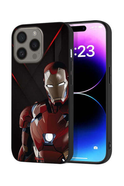 Tolwak غطاء حماية أيرون مان لجهاز آيفون 15 برو ماكس من آبل