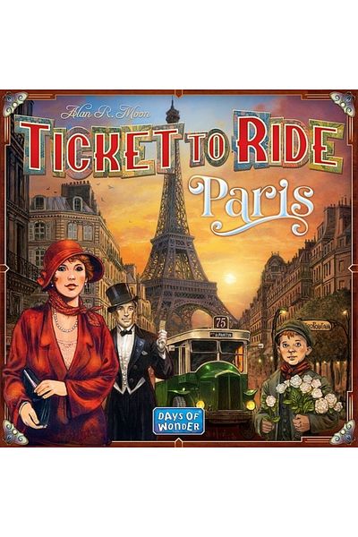 Asmodee Joc Asmodee - Ticket to Ride Paris, lb. engleză