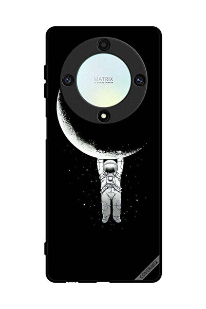 Covernex غطاء حماية لهاتف Honor X9a مطبوع عليه صورة رائد فضاء معلق على القمر
