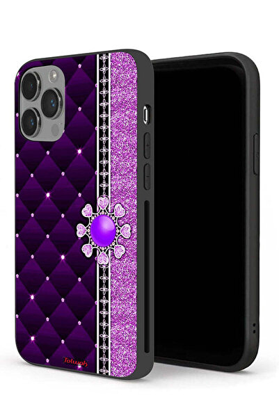 Tolwak غطاء حماية لامع على شكل قلوب لهاتف Apple iPhone 14 Pro