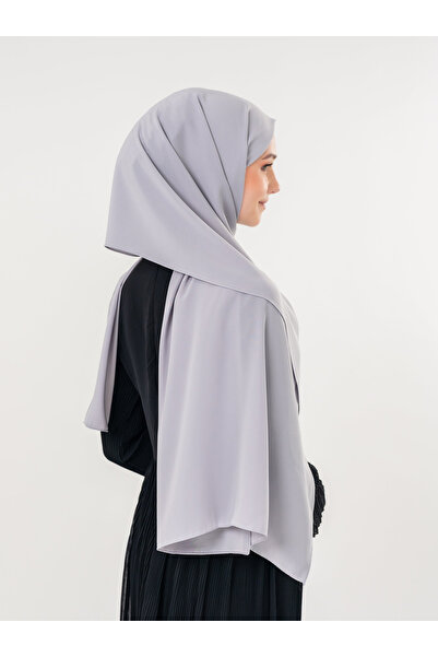 Zaytoon Polyster Gray Color Shawl Palestine Map Embroidered with Watermelon Colors S100036