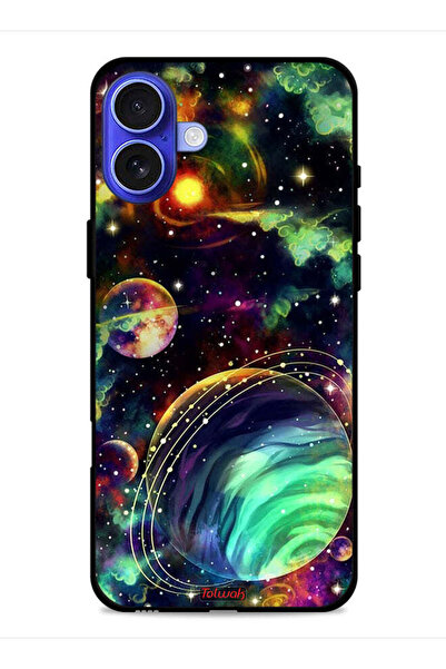 Tolwak غطاء حماية لجهاز Apple iPhone 16 بتصميم الكواكب