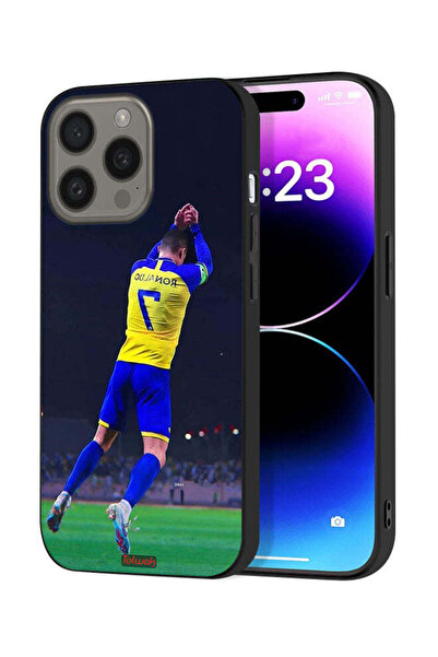 Tolwak غطاء حماية لهاتف آيفون 15 برو من آبل كريستيانو رونالدو