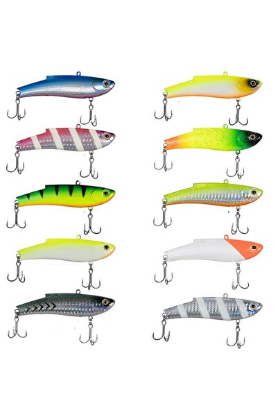 RYUJI Lüffer 8cm 23gr Vibrasyon Yem