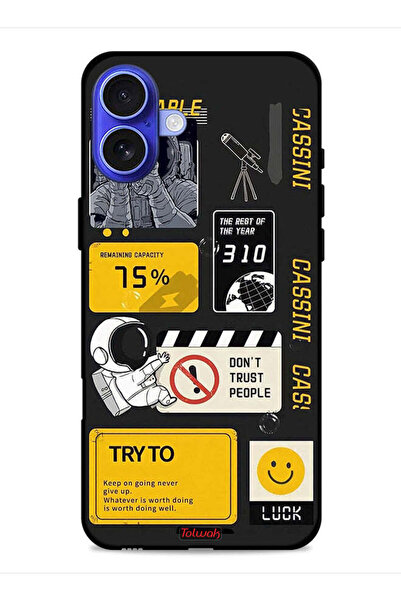 Tolwak غطاء حماية لجهاز آيفون 16 من آبل بتصميم رائد فضاء