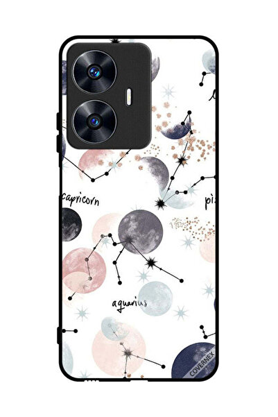 Covernex غطاء حماية لهاتف Realme C55 - فن رسم الكواكب