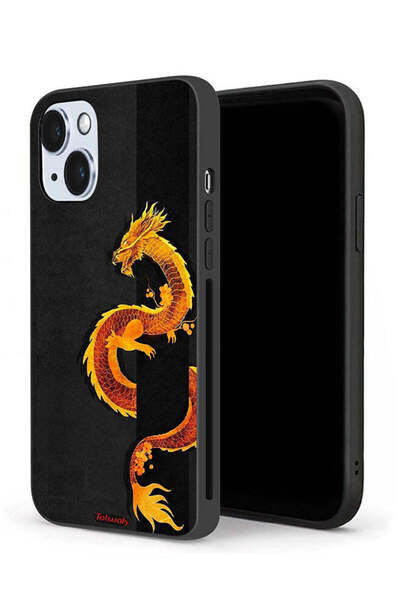Tolwak جراب حماية لجهاز Apple iPhone 14 Plus برسومات التنين