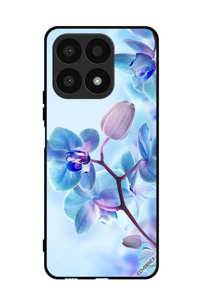 Covernex غطاء حماية لهاتف Honor X8a بنقشة زهور الأوركيد