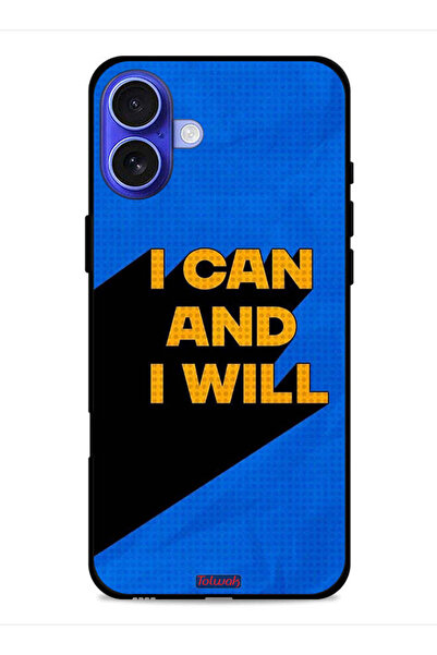 Tolwak غطاء حماية لجهاز Apple iPhone 16 - أستطيع وسأفعل