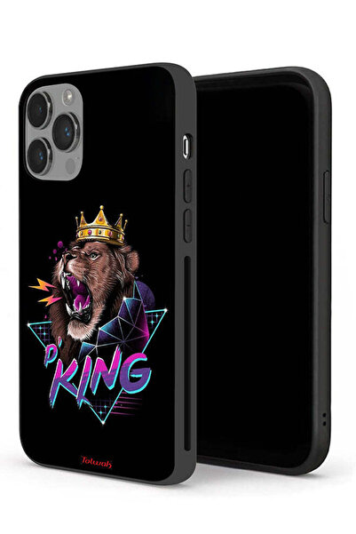 Tolwak جراب حماية لجهاز Apple iPhone 14 Pro Max برسومات الأسد الملك