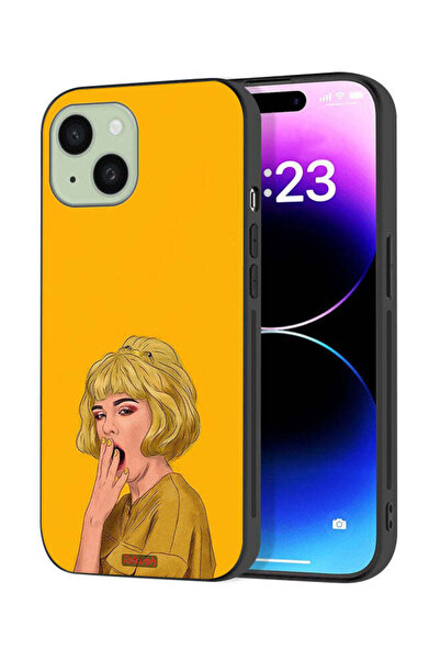 Tolwak Apple iPhone 15 Plus Protective Case Cover Feeling Dizzy
