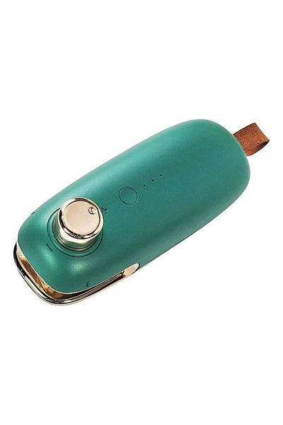 Sofia Concept Mini Aparat de Sigilat Pungi, Sofia CONCEPT®, 3 Moduri, Cutter integrat, Usb,1500 Mah, Green