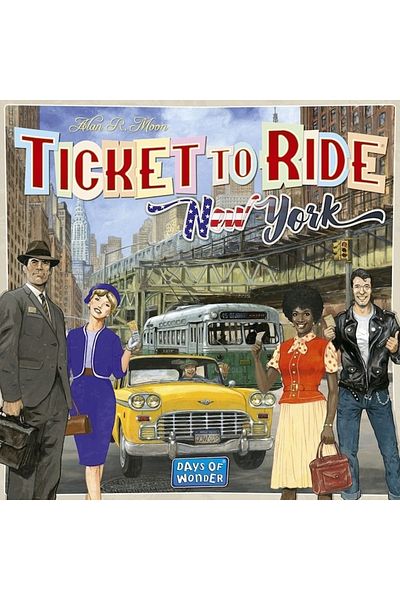 Asmodee Joc Asmodee - Ticket to Ride New York, lb. ROMÂNĂ