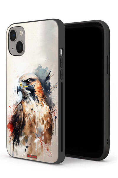 Tolwak غطاء حماية لجهاز Apple iPhone 13 mini بتصميم نسر تجريدي