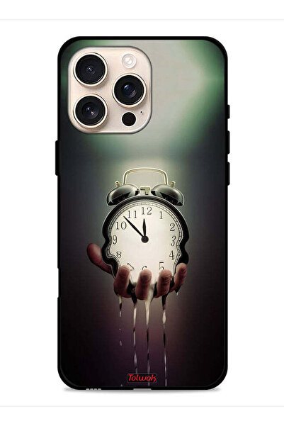 Tolwak غطاء حماية على شكل ساعة لهاتف Apple iPhone 16 Pro Max
